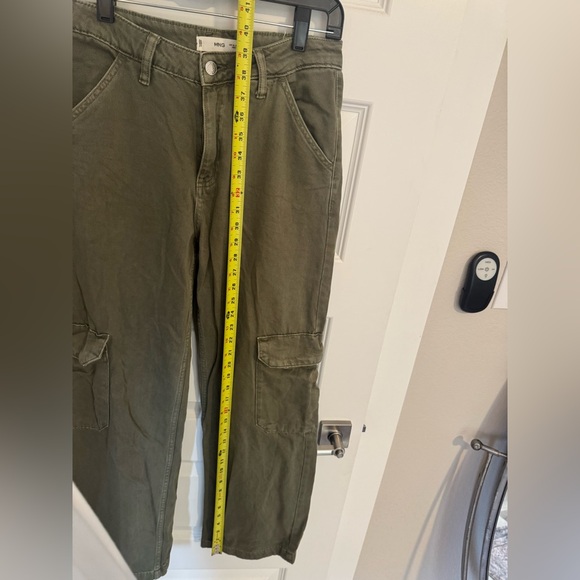 Mango- Straight leg cargo jean - Picture 6 of 8